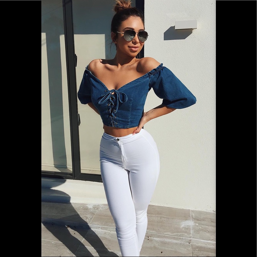 🔥NWT Super High Waisted Skinnies